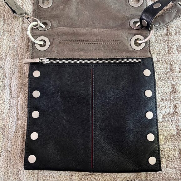 Hammitt Montana Reversible Crossbody in Black/Pewter - Picture 4 of 9